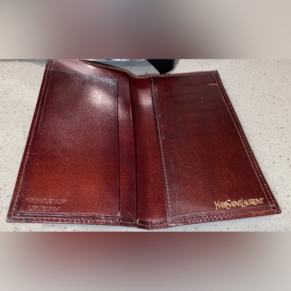 - Yves Saint Laurent vintage card holder